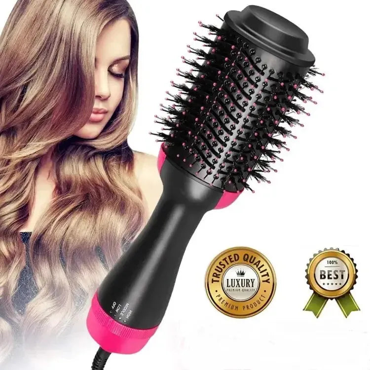 3 in 1 Hair Dryer Brush – One Step Hot Air Brush & Volumizer – Blow Dryer Brush