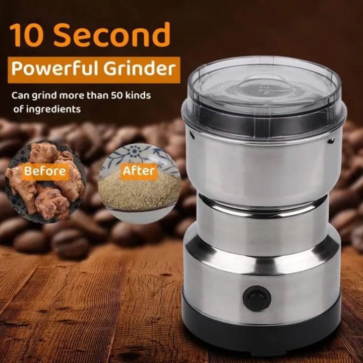 Electric Portable Grinder For Coffee and Masala Grinding
