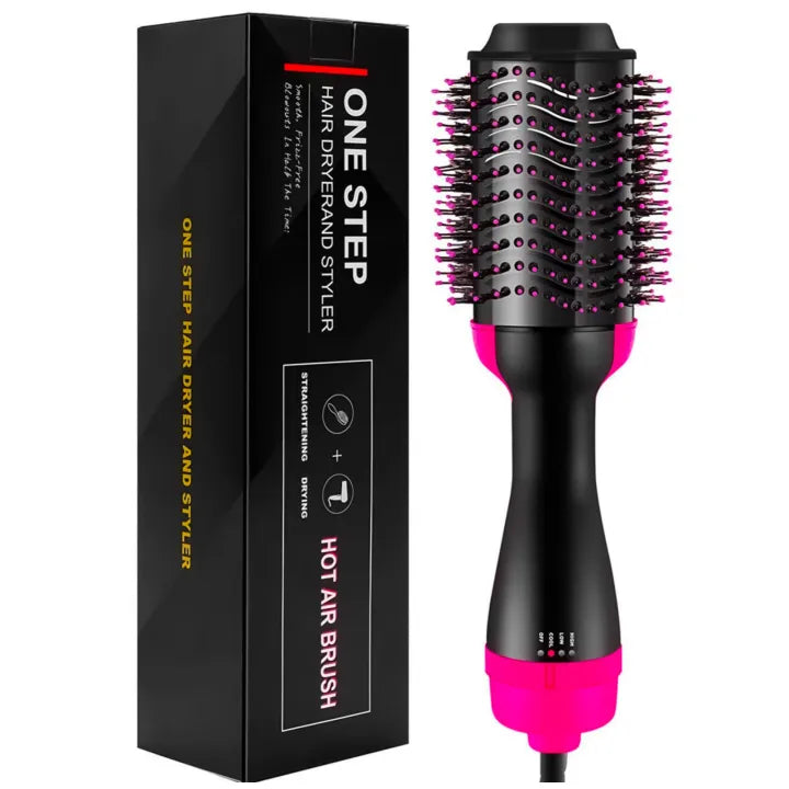 3 in 1 Hair Dryer Brush – One Step Hot Air Brush & Volumizer – Blow Dryer Brush