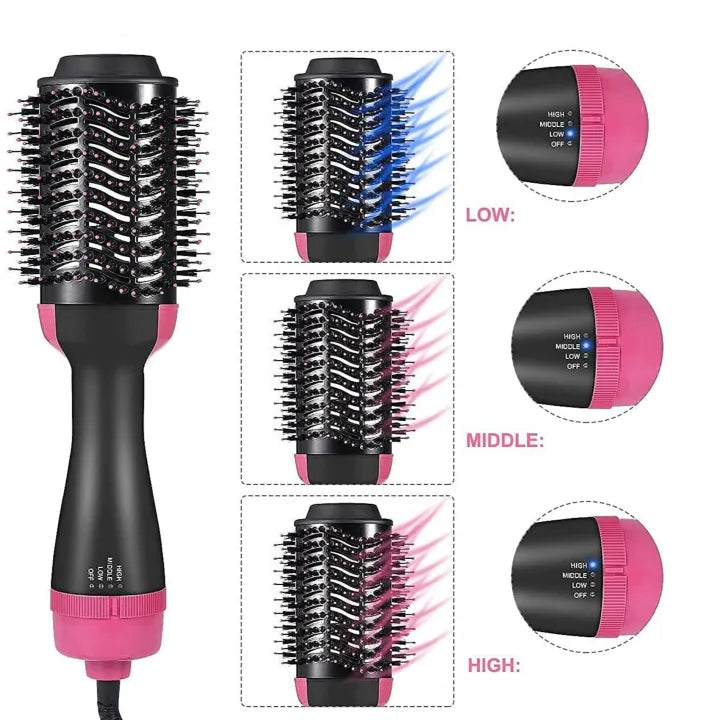 3 in 1 Hair Dryer Brush – One Step Hot Air Brush & Volumizer – Blow Dryer Brush