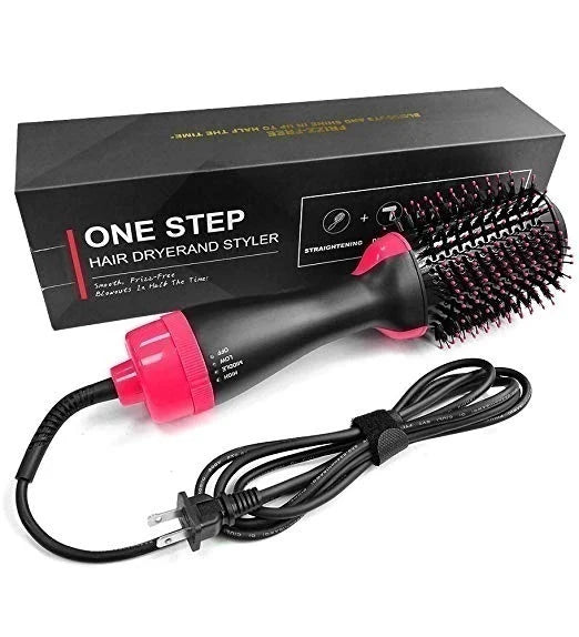3 in 1 Hair Dryer Brush – One Step Hot Air Brush & Volumizer – Blow Dryer Brush